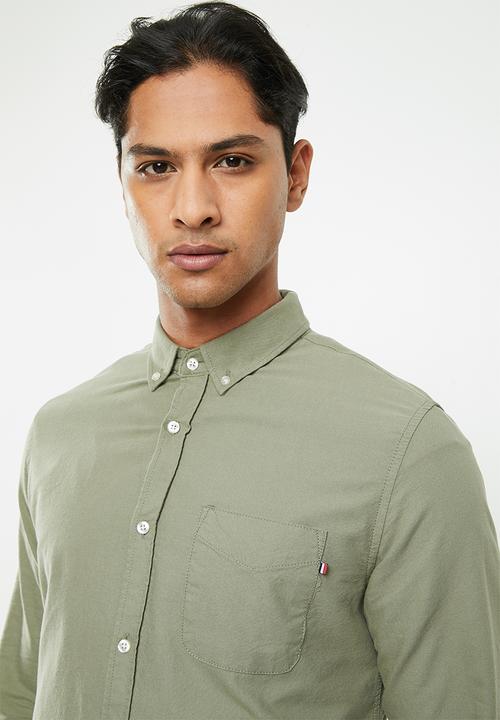 Cotton On - Brunswick shirt 3 - sage