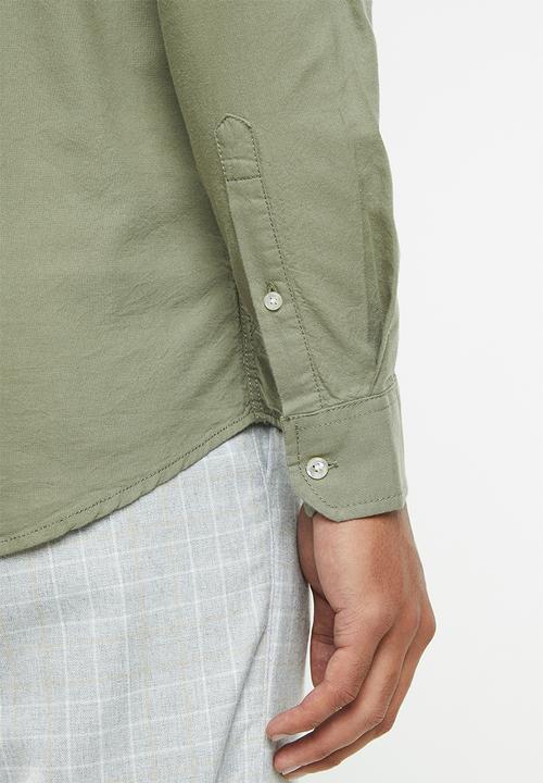 Cotton On - Brunswick shirt 3 - sage
