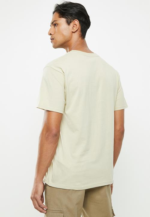 Cotton On - Essential short sleeve skate tee - pale sand