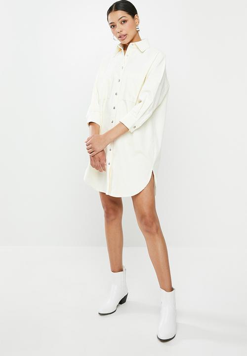 Glamorous - Shirt dress - cream