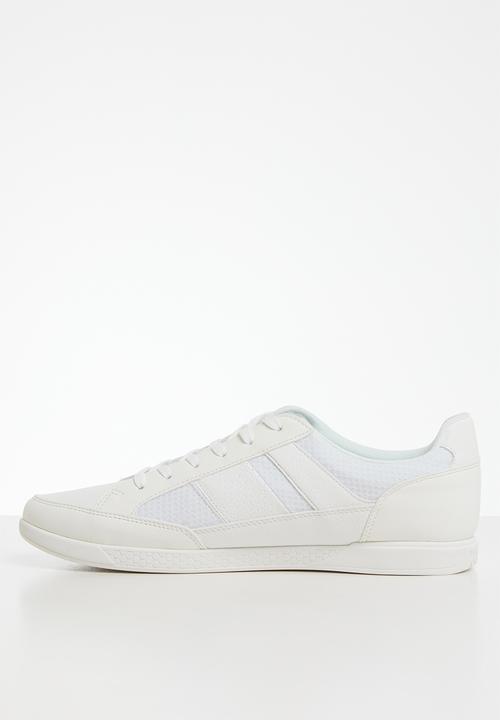 Jack & Jones - Byson mesh mix sneaker - white