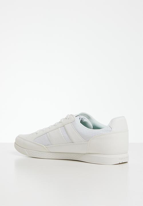 Jack & Jones - Byson mesh mix sneaker - white