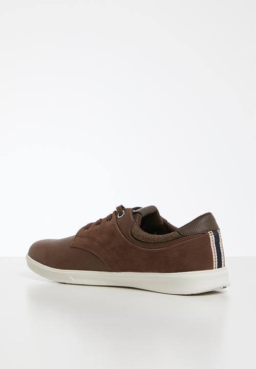 Jack & Jones - Spencer combo sneaker - cognac