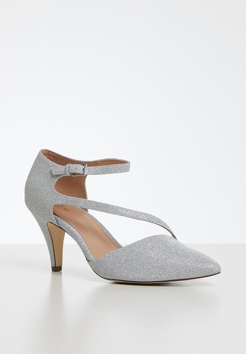 Call It Spring - Emelya heel - silver