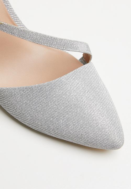 Call It Spring - Emelya heel - silver