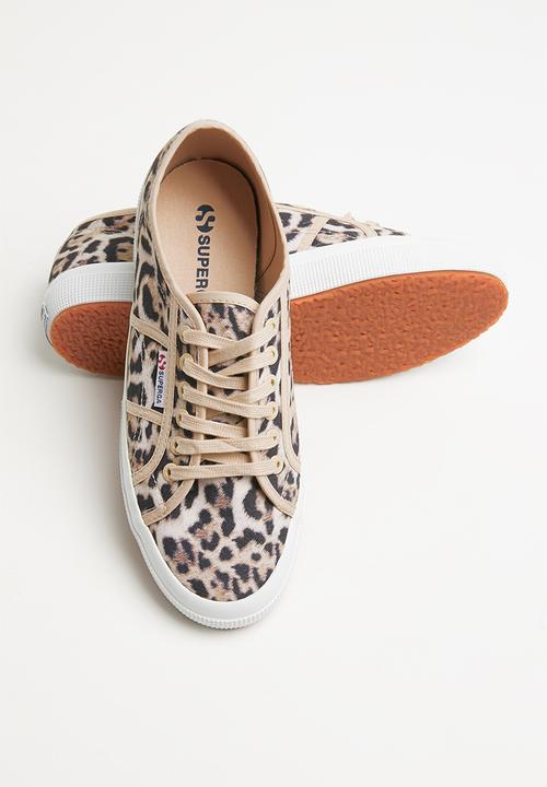 SUPERGA - 2750 Animal fantasy - beige & brown 