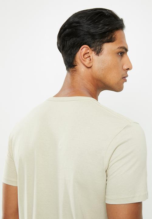 Cotton On - Essential henley - pale sand