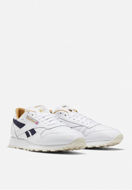 Reebok - Classic Leather - white / purple delirium / paperwhite