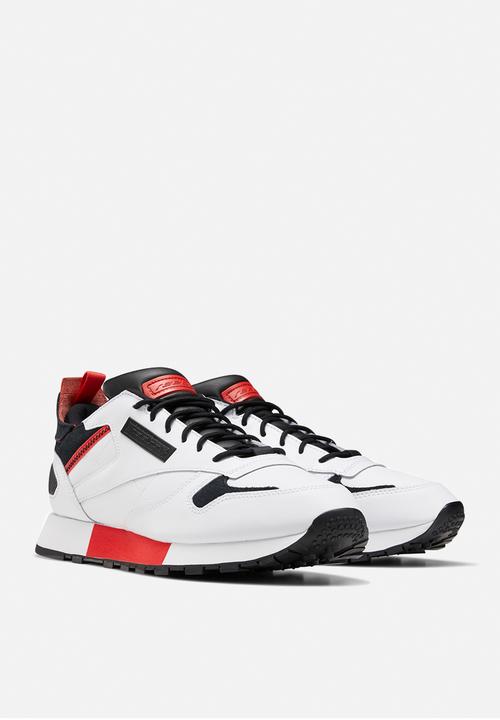 Reebok - Classic Leather ree:dux - white/black/radiant red