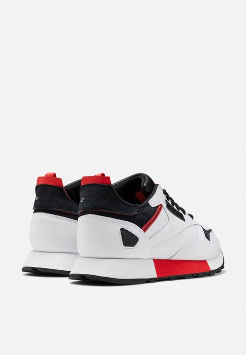 Reebok - Classic Leather ree:dux - white/black/radiant red