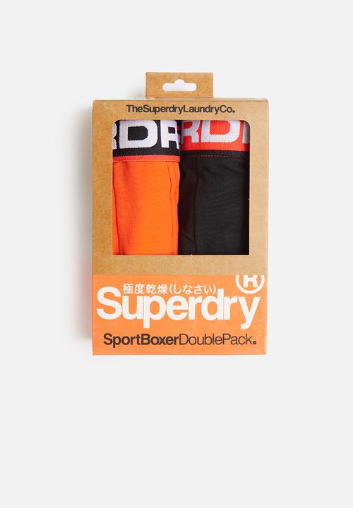 Superdry. - Superdry sport 2 pack boxers - multi