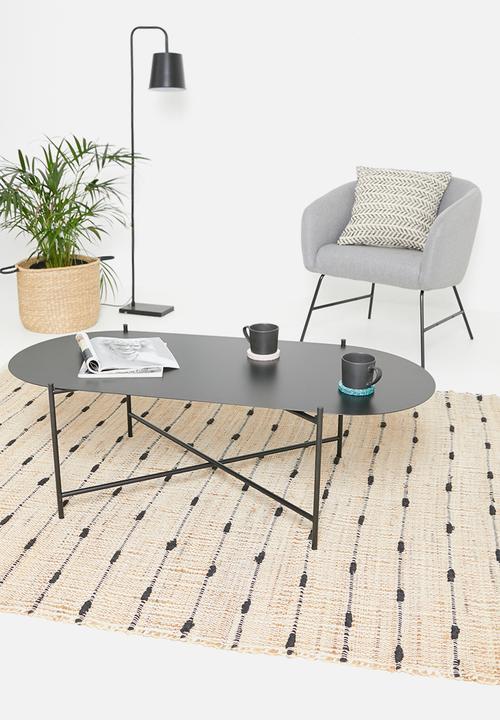 Sixth Floor - Cade coffee table - black