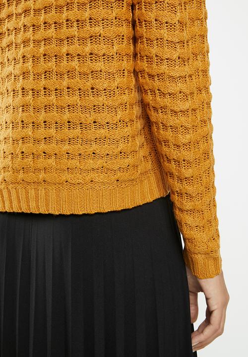 Jacqueline de Yong - Asher pullover - inca gold  