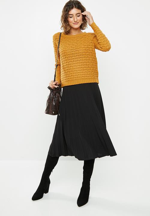 Jacqueline de Yong - Asher pullover - inca gold  