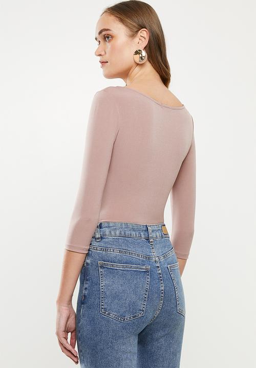 MILLA - Gauged bodysuit - potpourri