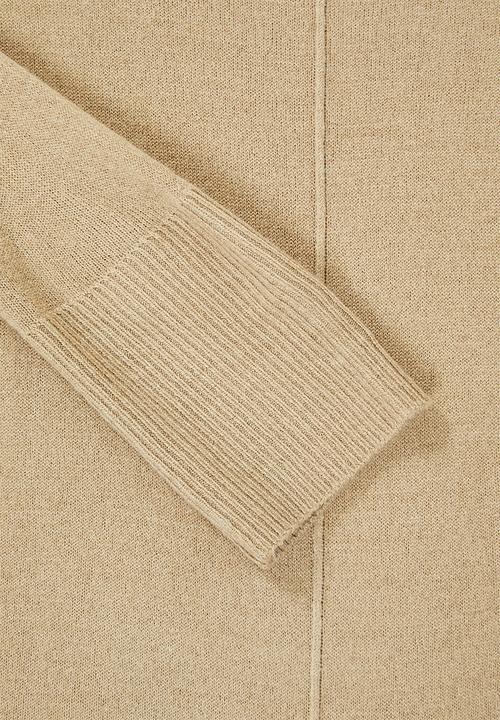edit - Front seam crew neck - neutral 