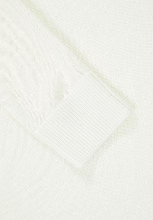 edit - V-back jersey - cream 