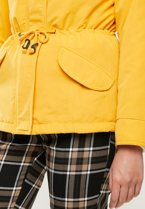 ONLY - New lucca parka jacket - yellow