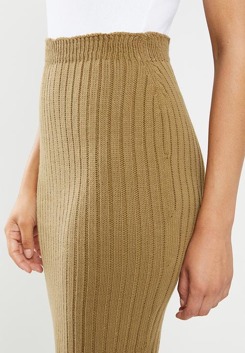 Glamorous - Midi skirt - brown