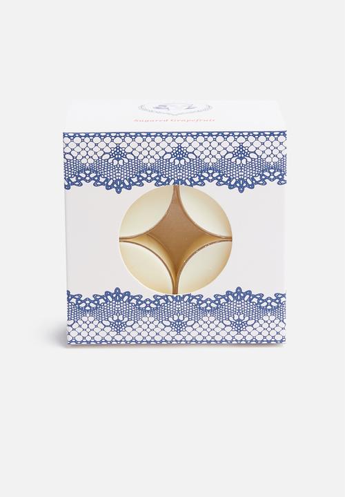 Anke Products - Sugared grapefruit set of 12 tealight candles