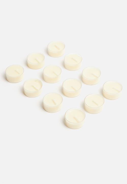 Anke Products - Sugared grapefruit set of 12 tealight candles