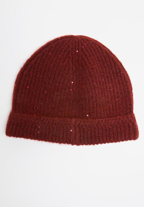 Superbalist - Salvador turn up beanie - red