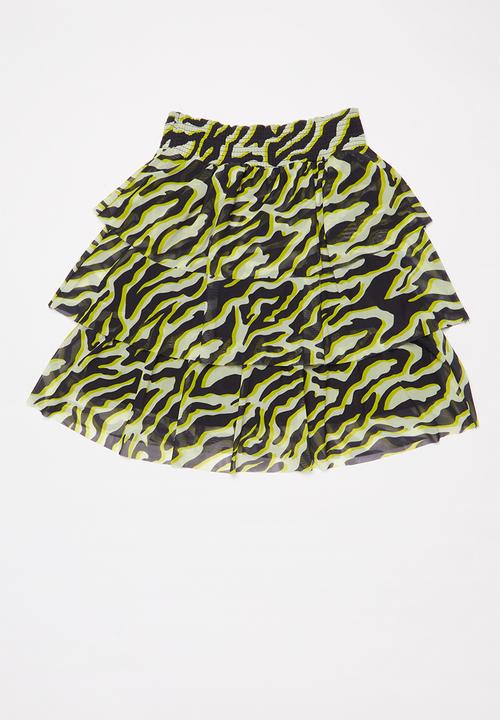 Name It - Lucky skirt - yellow & black