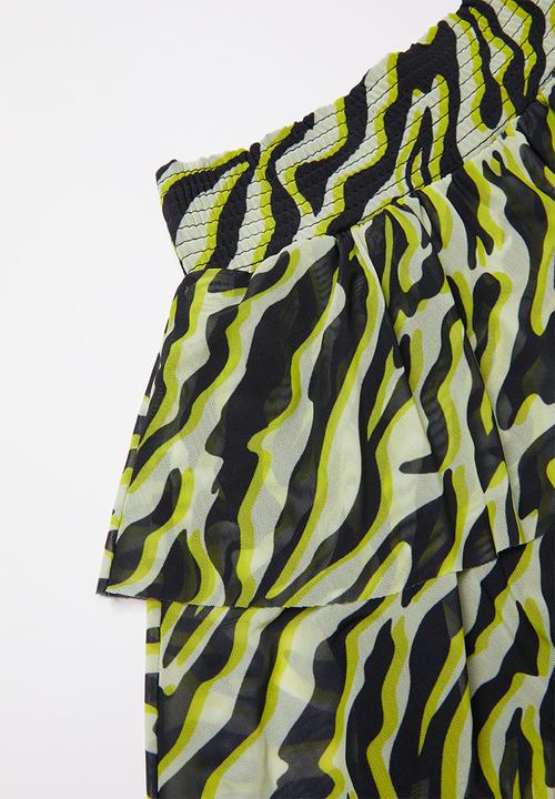 Name It - Lucky skirt - yellow & black
