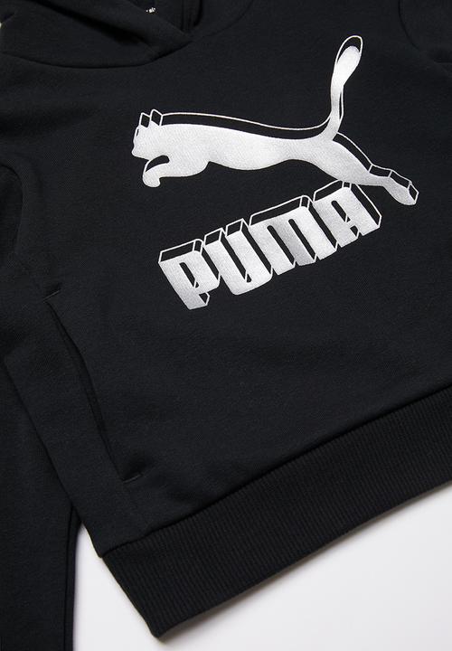 PUMA - Classics t7 hoodie puma - black