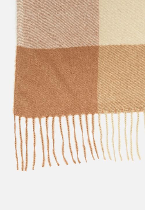 edit - Fuschia blanket scarf - multi