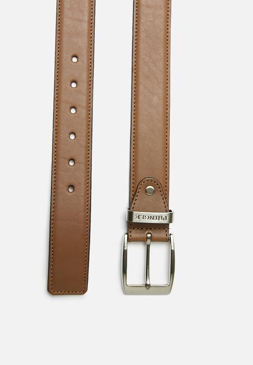 Pringle of Scotland - Oriano leather belt - tan