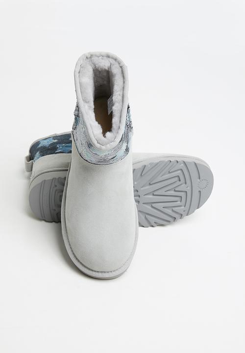 UGG® - Classic mini sequin stars - grey violet