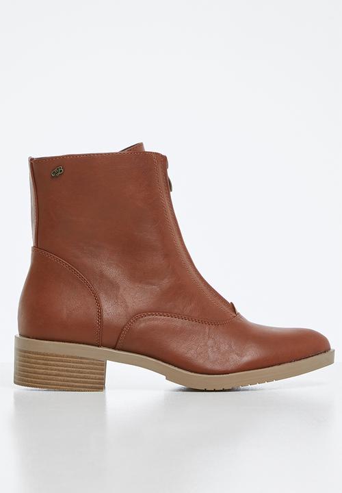Miss Black - Cyna boot - tan