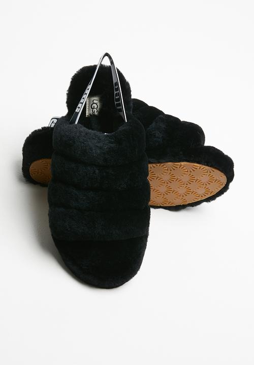 UGG® - Fluffy yeah slide - black