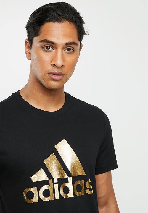 adidas Performance - 8-Bit foil grfx tee - black