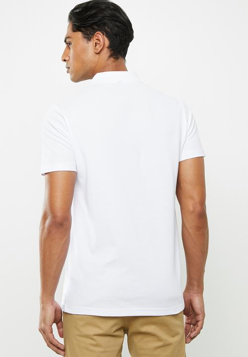 adidas Performance - Adidas short sleeve polo - white