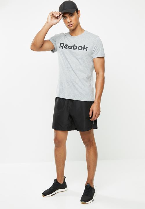 Reebok - Linear short sleeve tee - grey