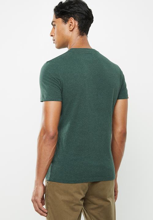 Superdry. - Ol vintage embroidery tee - green