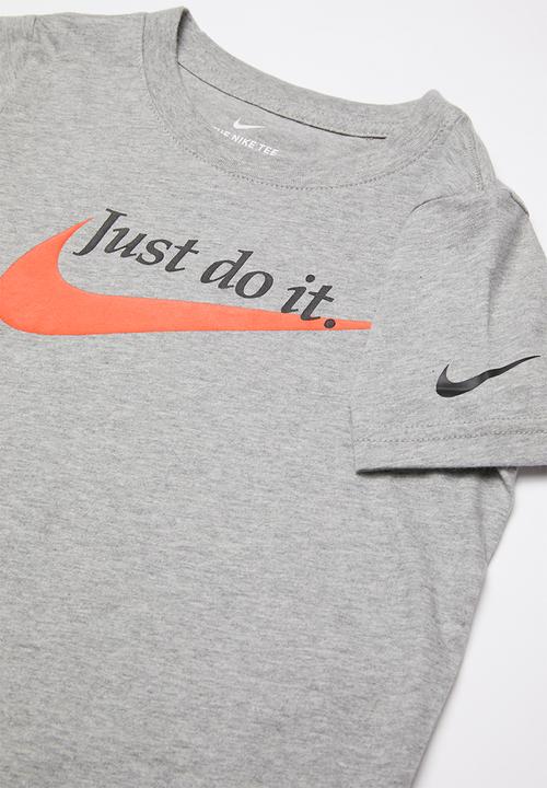Nike - Palatino swoosh short sleeve tee - grey