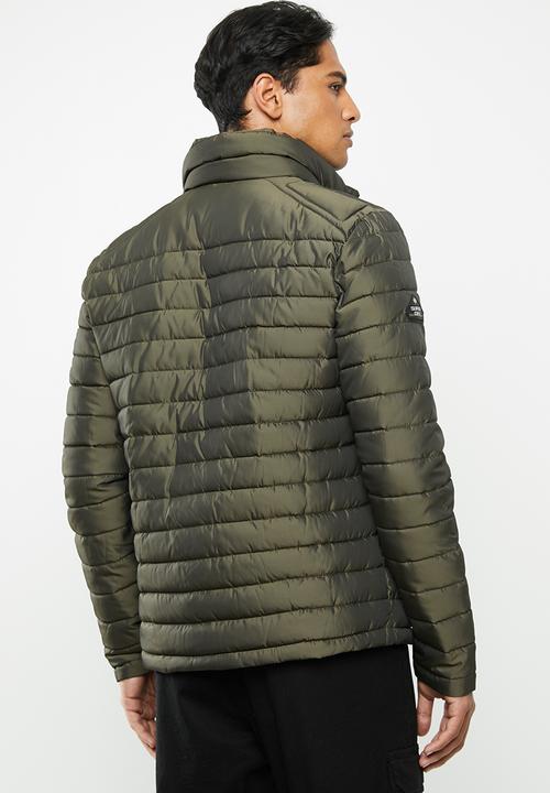 Superdry. - Double zip fuji jacket - green