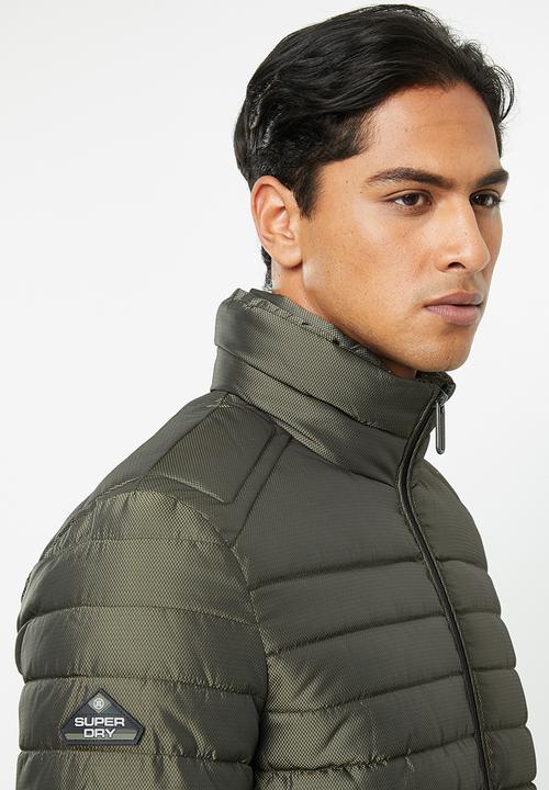 Superdry. - Double zip fuji jacket - green