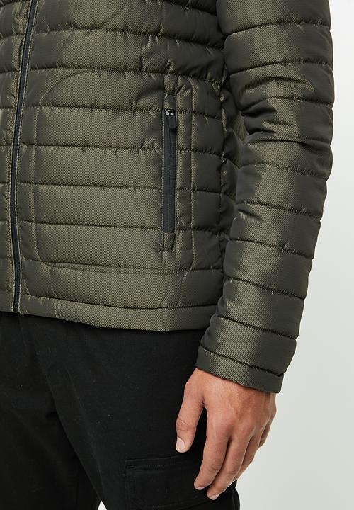 Superdry. - Double zip fuji jacket - green
