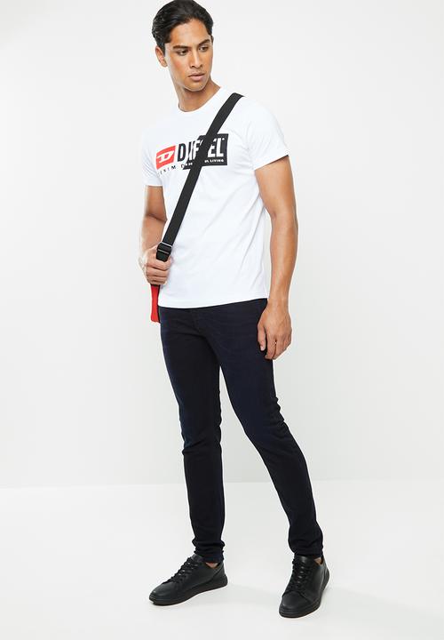 Diesel  - Diego cuty short sleeve tee - white