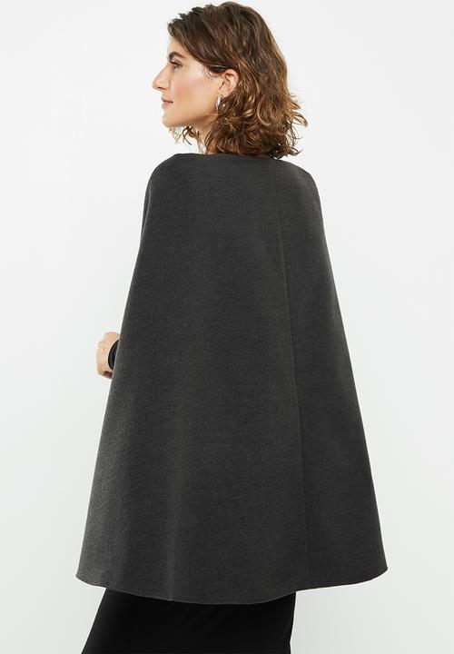 edit - Structured cape - grey