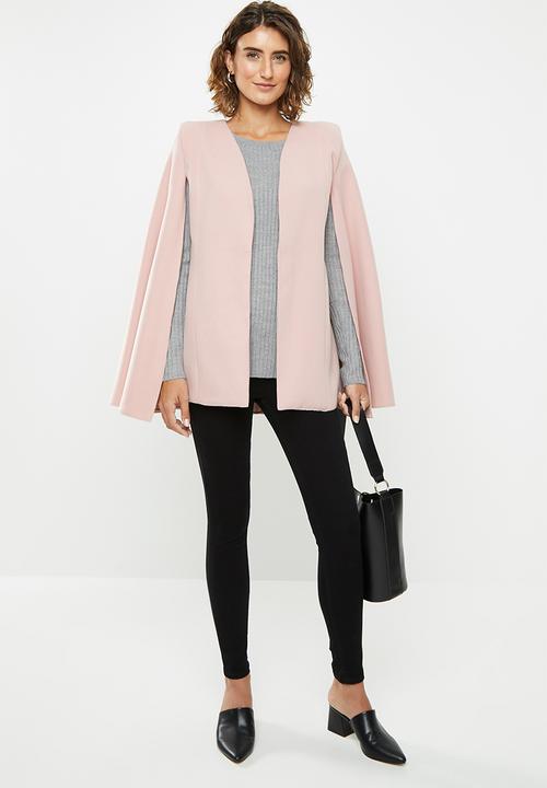 edit - Structured cape - pink