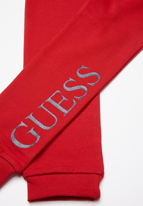 GUESS - Guess active pants - red 