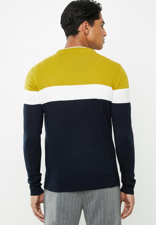 Brave Soul - Maxon cb crew knitwear - multi