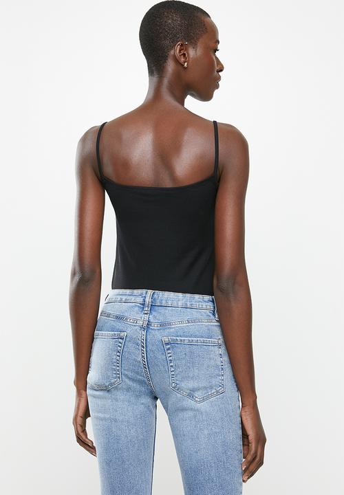 MANGO - Top baghee - black
