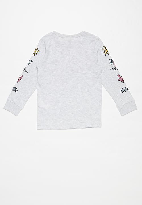 Cotton On - Tom long sleeve tee - grey