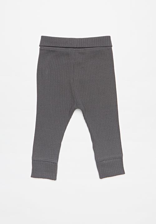 Cotton On - The rib legging - grey